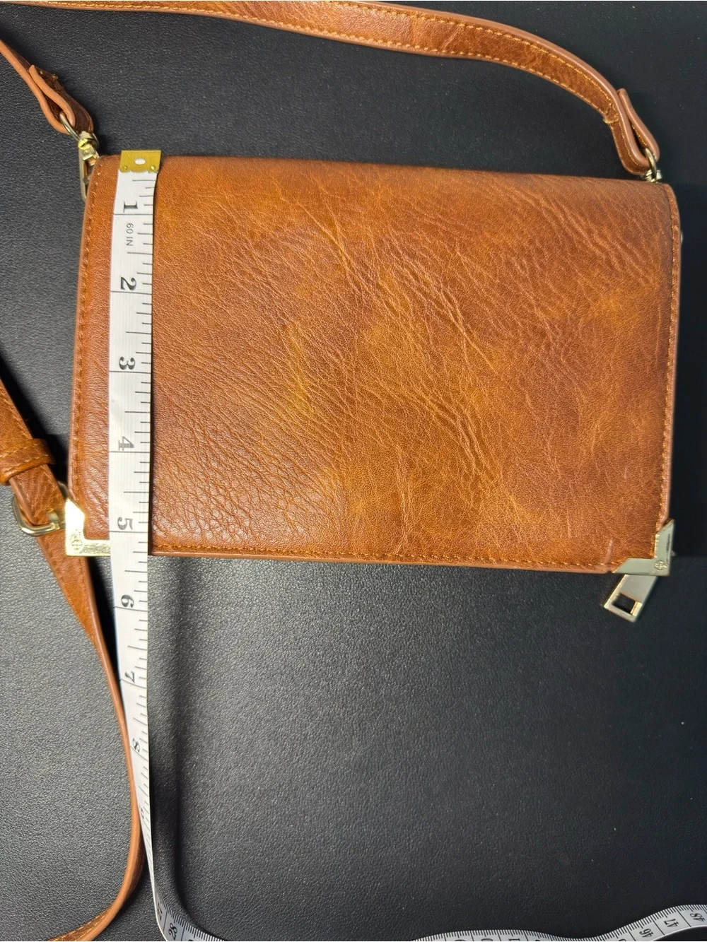 Urban Expressions Chestnut Brown Crossbody Bag